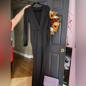 Black (L) Morticia like dress. Brand new but no tags